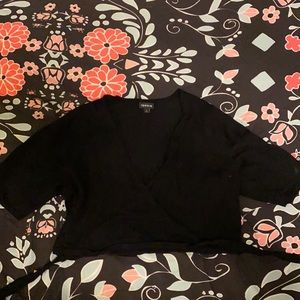 Torrid Ballet-Style Cropped Sweater